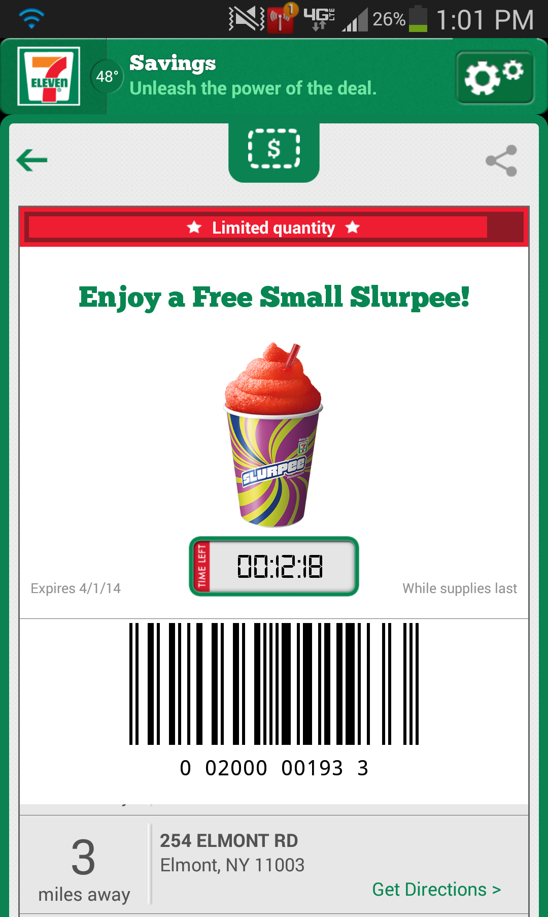 7 eleven voucher for free slurpee, Como ir as berlengas