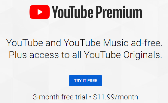 Free 3 Month New Customer Trial For Youtube Premium Dansdeals Com