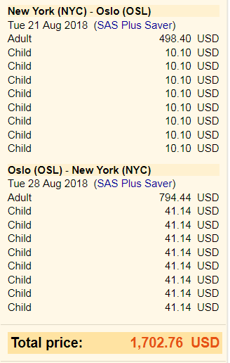 sas extra baggage price