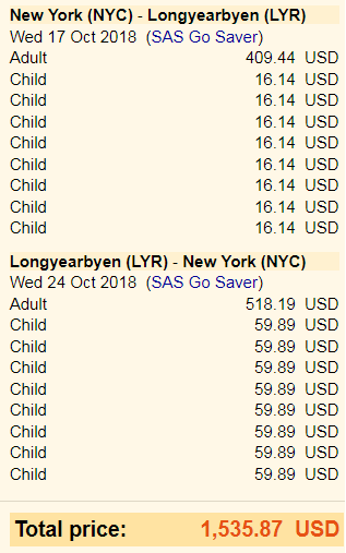 sas extra baggage price