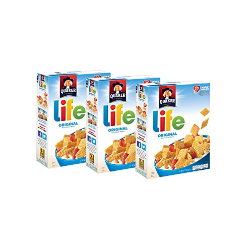 3 Boxes Of Quaker Life And Cinnamon Life Cereal From Just $3.72 Shipped Via   Subscribe And Save! 