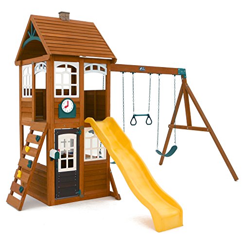 KidKraft McKinley Swing Set For 679 78 Shipped From Amazon After 467   Kidkraft Mckinley Swing Set 1 