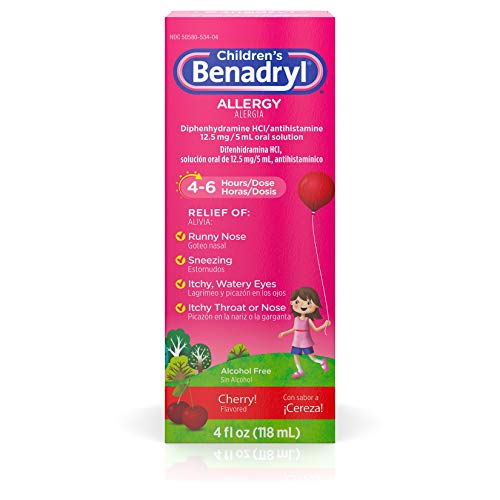 can i take childrens benadryl liquid