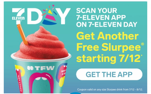 Now Live Score 2 Free Slurpees From 7 Eleven Get One Slurpee Today And One Free Coupon For Future Use Dansdeals Com