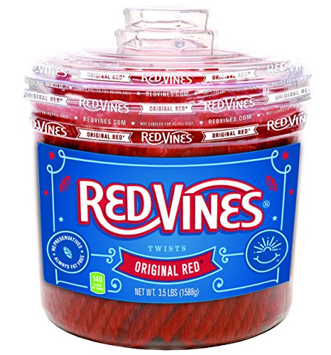 Red Vines Black Licorice Bulk Jar Candy Twists, 3.5 Lb - Smith's Food - View #7