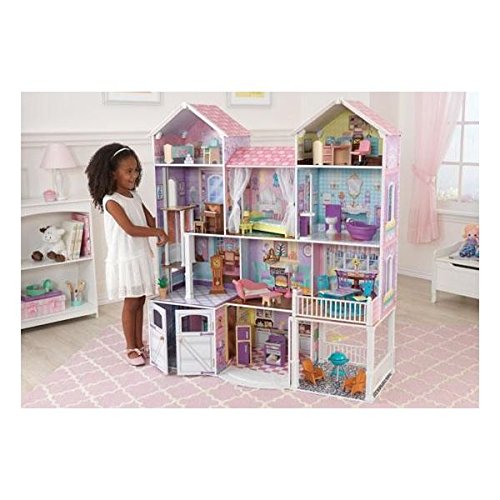 kidkraft country estate dollhouse with 31 accessories