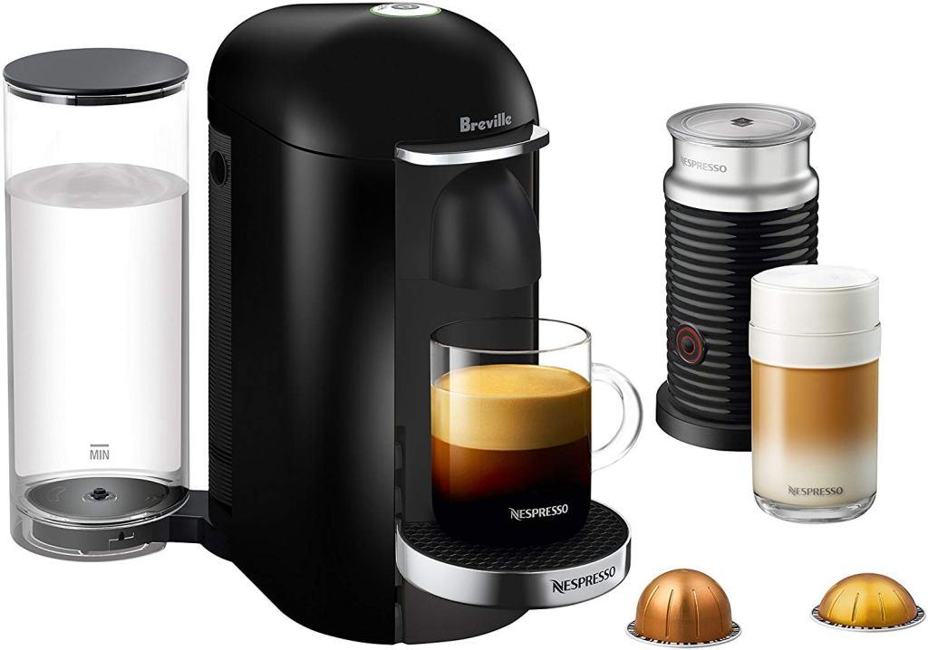 Nespresso Vertuo Plus Coffee & Espresso Machine With Aeroccino Milk