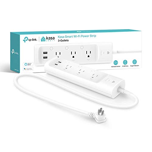 Kasa Smart Plug Power Strip Surge Protector With 3 Smart