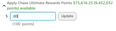 Redeem Chase Ultimate Rewards Points for up to 50% Off on Select   Products