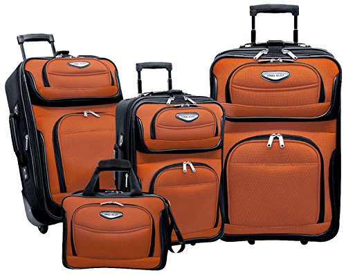 travelers select luggage