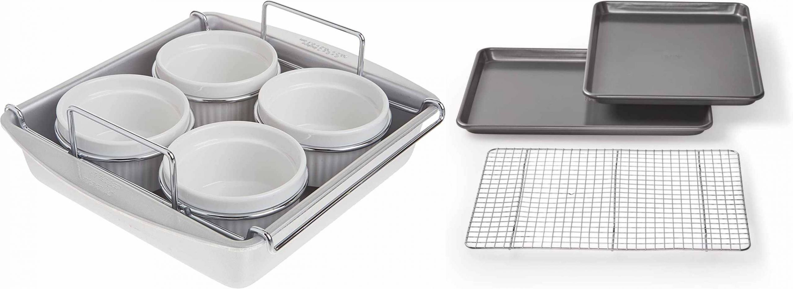 Chicago Metallic Professional6 Piece Crème Brulee Set For 9.61 And