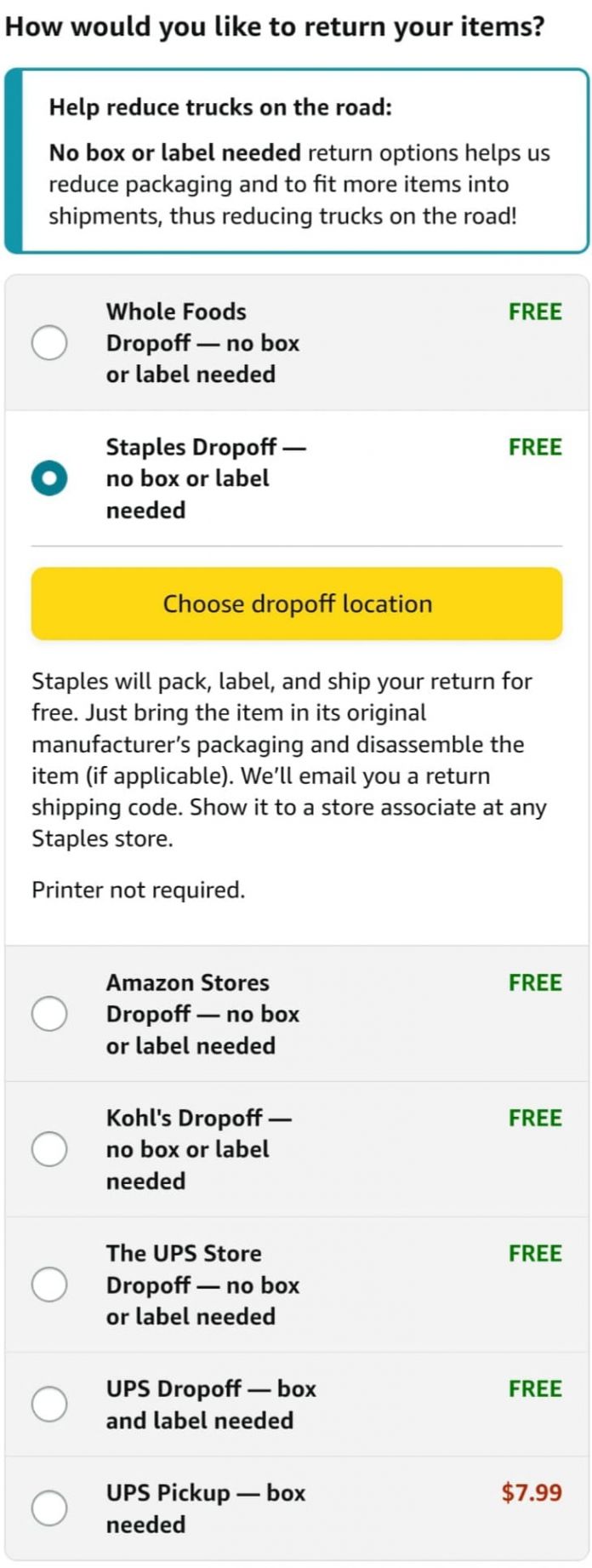 The Ultimate Amazon Trip; You Can Now Buy Gift Cards And Do Returns At