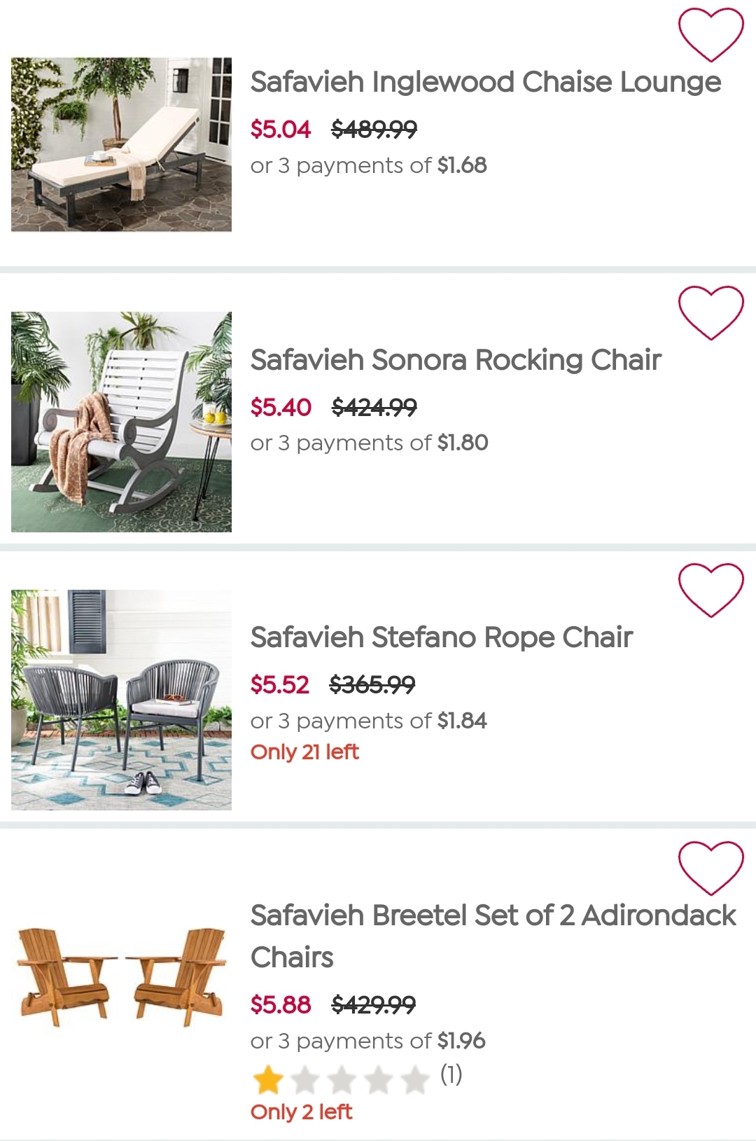 Price Mistake? Huge Sale On Furniture From HSN!