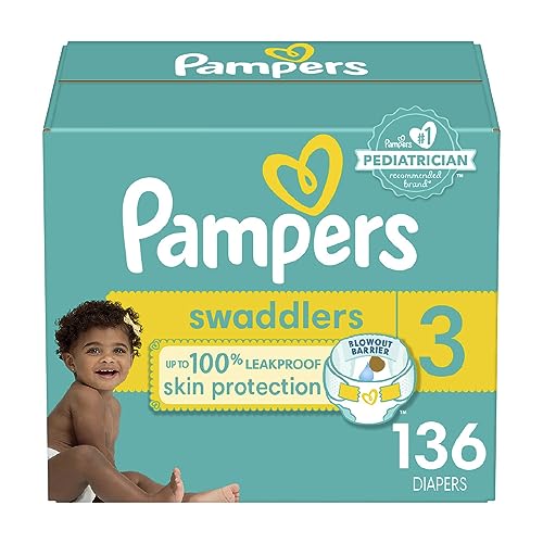 Pampers store size three