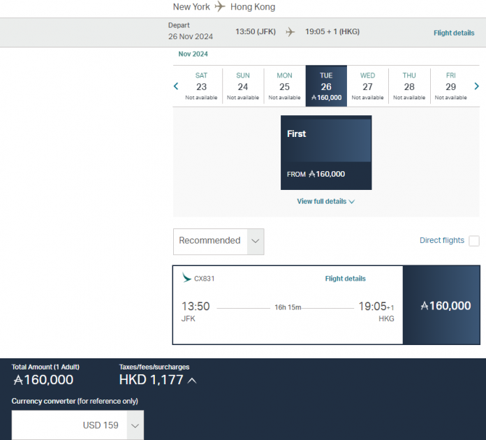 [Ends Tonight!] Transfer Citi ThankYou Points To Cathay Pacific And Get