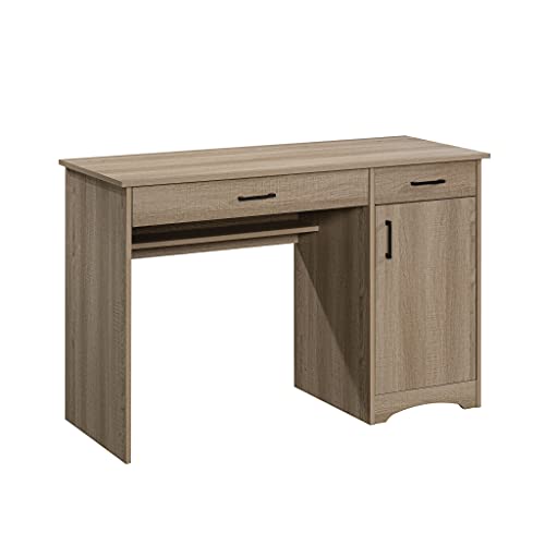 Sauder Beginnings Small Study Desk with Storage Drawers for Study or Bedroom, in Summer Oak