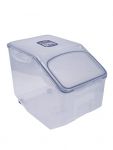 LOCK & LOCK Easy Essentials Food Lids (Flip-Top) / Pantry Storage, BPA Free, Top-50.7 Cup-for Rice, Clear