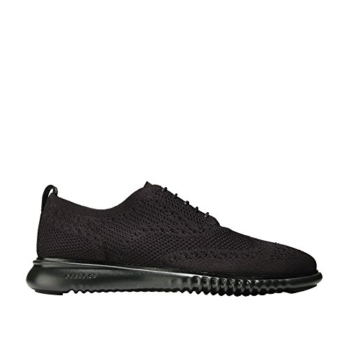 Cole Haan Men's 2.0 Zerogrand Stitchlite Oxford, Black/Black, 9