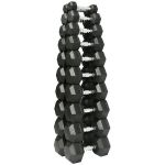 BalanceFrom Compact 550 LB Dumbbells Set, 10 Count