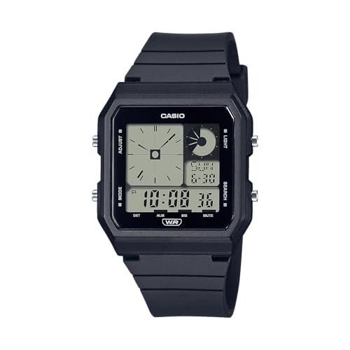 Casio LF20W G-Shock Series | Unisex Digital Watch | Black | WR | 1/100 SEC Stopwatch | World Time | LED Light | Full Auto Calendar | Regular Time Keeping (HR, Min, SEC, PM, Date, Day) | 3 Year Battery