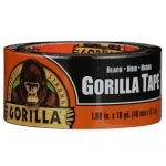 Gorilla Gorilla Tape, 3" Core, 1.88" x 10 yds, Black
