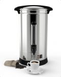 GarveeHome 110 Cups Coffee Urn,16L/4.2 Gallon Double Wall Commerical Coffee Maker for Buffet Catering Wedding Gathering,Large Capacity Hot Coffee Dispenser,Stainless Steel Hot Water Urn