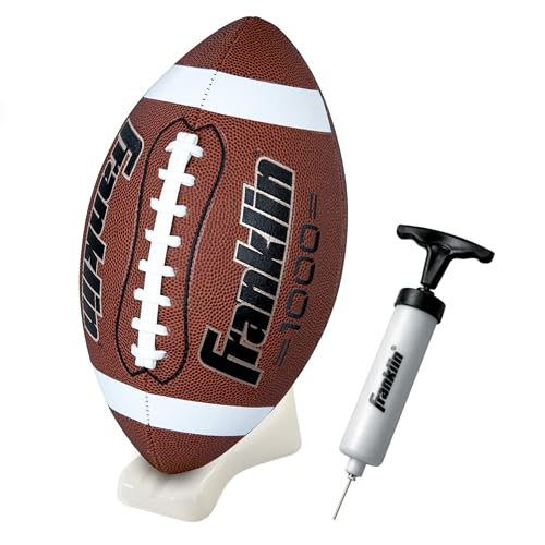 Lowest Price In 6 Years! Franklin Sports Official Size Grip-Rite Pump And Tee Football Set For $9.99 From Amazon