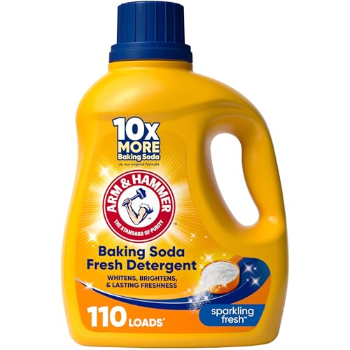 ARM & HAMMER Fresh Liquid Laundry Detergent 110 Load Bottle For $8.97 From Amazon