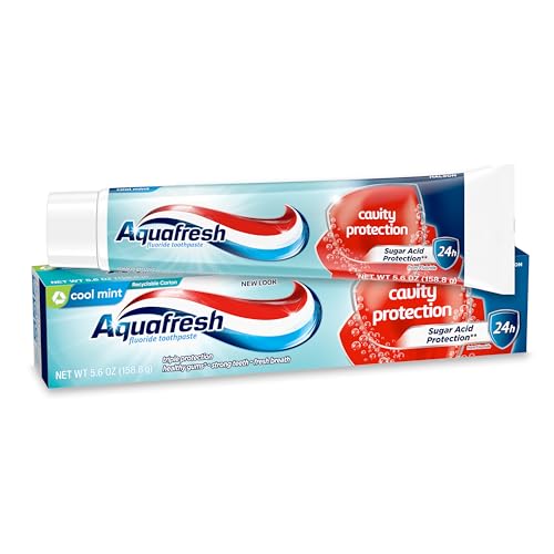 Aquafresh Cavity Protection Cool Mint Fluoride Toothpaste 5.6oz. Tube For $1.18-$1.39 Plus More Tooth Care Products On Sale From Amazon!