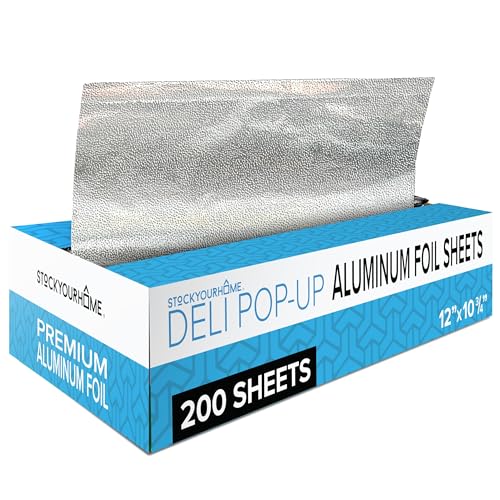 200 Count Pre-Cut Heavy-Duty Pop-Up Aluminum Sheets For $7.79-$8.44 Shipped From Amazon