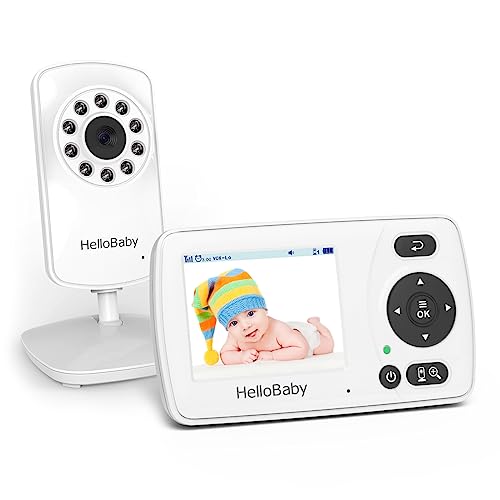 HelloBaby 1000′ Transmission Video Baby Monitor For $19.99 From Amazon