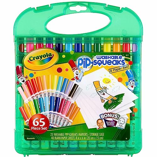 Crayola Pip-Squeaks 65 Piece Washable Marker Set For $10.47 From Amazon