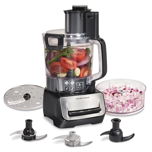 Hamilton Beach Stack And Snap 14 Cup Food Processor And Vegetable Chopper Set For $57.49 Shipped From Amazon