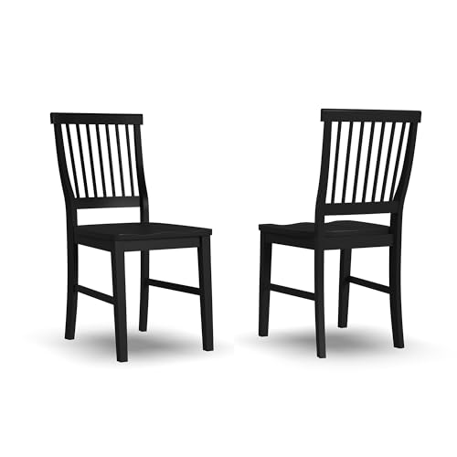 Set Of 2 Homestyles Black Dining Chairs For $60.66 Shipped From Amazon
