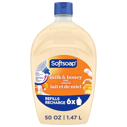 Softsoap Milk And Honey Scented Liquid Hand Soap 50oz. Refill Bottle For $3.47-$3.70 Shipped From Amazon