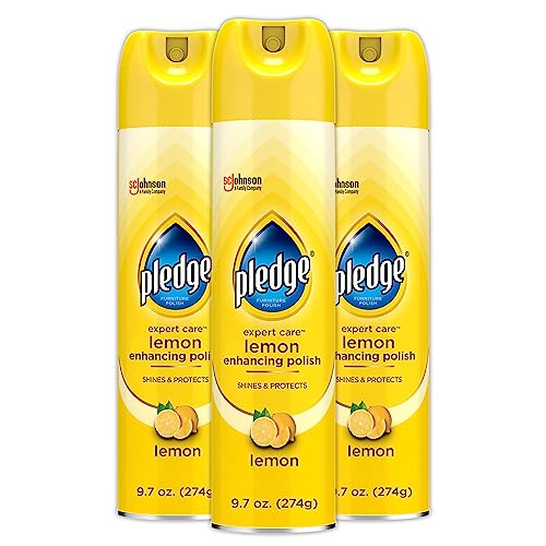 3 Pack Of Pledge Wood Furniture & Stainless Steel Lemon Polish Spray For $8.30-$9.28 Shipped From Amazon