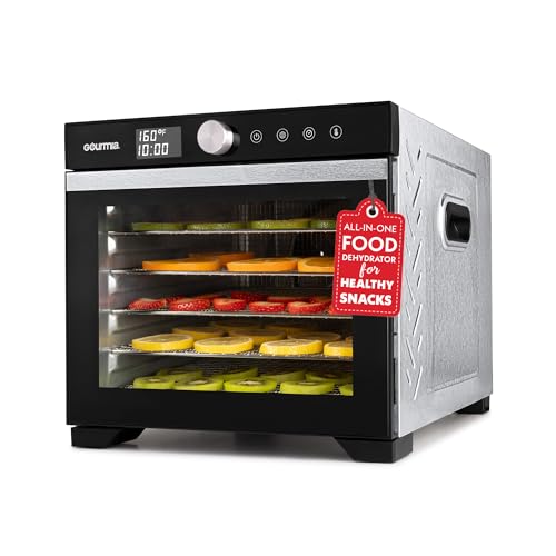 Gourmia Digital 6 Stainless Steel Tray Food Dehydrator For $67.32-$89.76 Shipped From Amazon