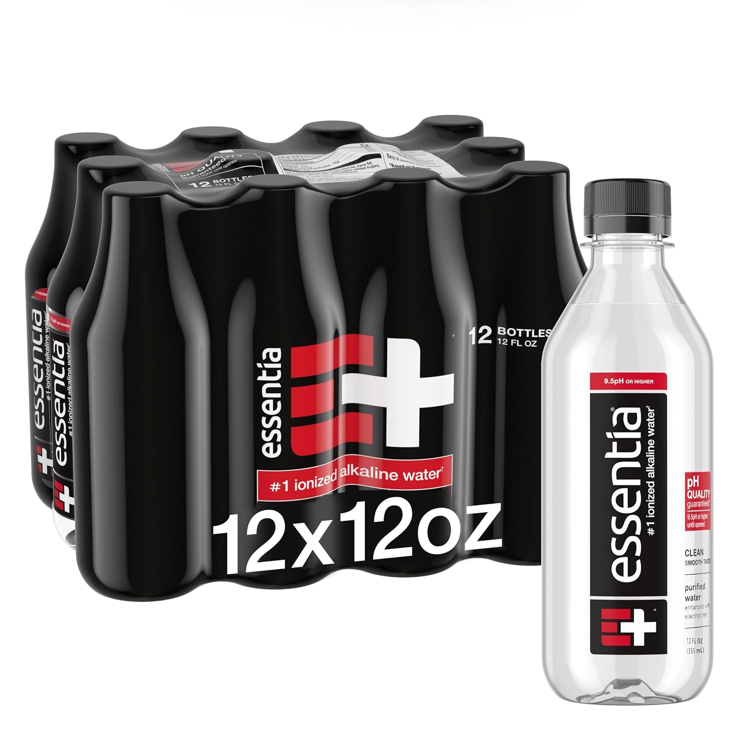 12 Pack Of Essentia Water 12oz. Bottles For $3.49-$4.13 From Amazon