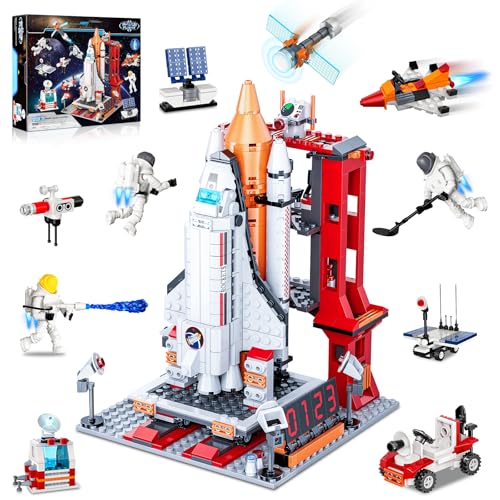 Space Exploration Shuttle 885 Piece Building Set For $8.71 From Amazon