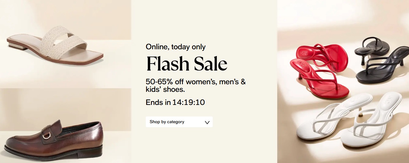 Macy's Flash Sale: Save 50%-65% On Men's, Women's, And Kids' Shoes Plus UGG On Sale! - DansDeals.com Macy's Flash Sale: Save 50%-65% On Men's, Women's, And Kids' Shoes Plus UGG On Sale! - DansDeals.com