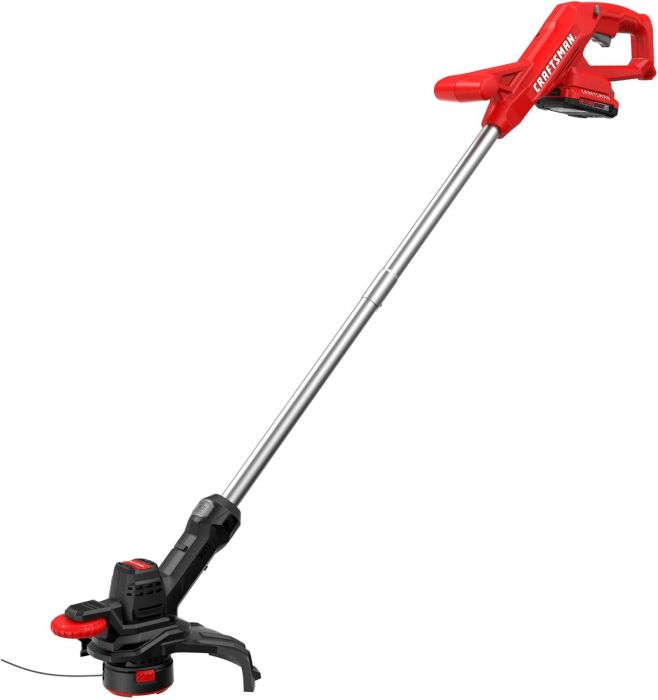 CRAFTSMAN V20 Cordless 10″ WEEDWACKER String Trimmer And Edger Kit